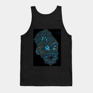 Skull and Tentacles Tank Top